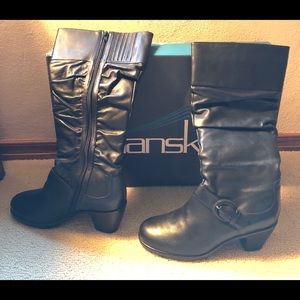 Dansko Brielle Black Nappa women’s boots